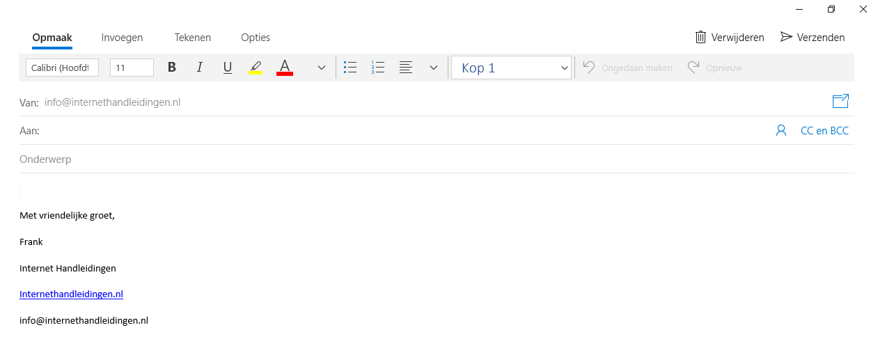 Windows 10 mail handleiding Handleidingen