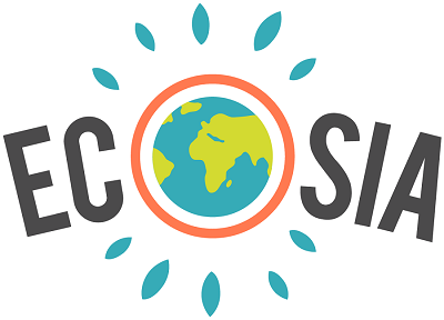 Ecosia search engine logo